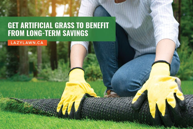 Get artificial grass to benefit from long-term savings