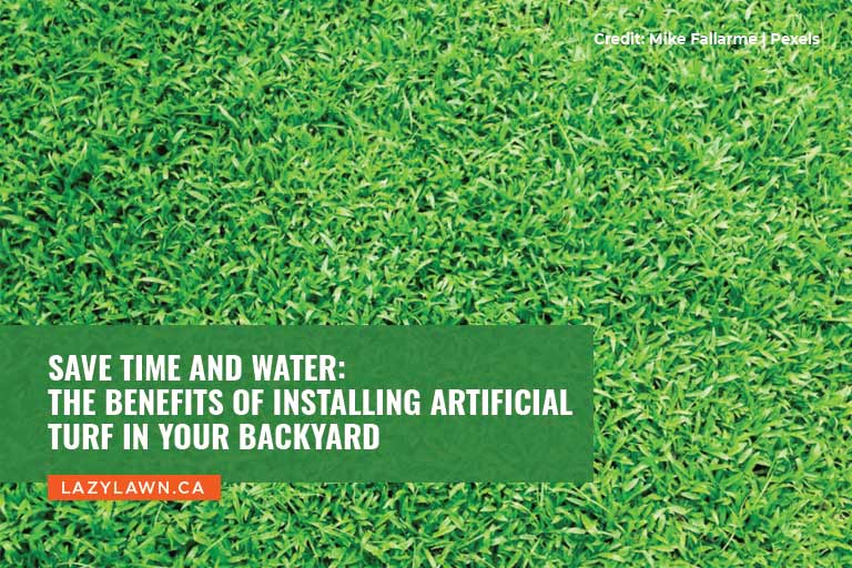 Save Time and Water: The Benefits of Installing Artificial Turf in Your Backyard