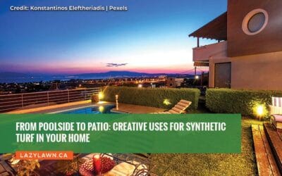 From Poolside to Patio: Creative Uses for Synthetic Turf in Your Home