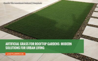 Artificial Grass for Rooftop Gardens: Modern Solutions for Urban Living