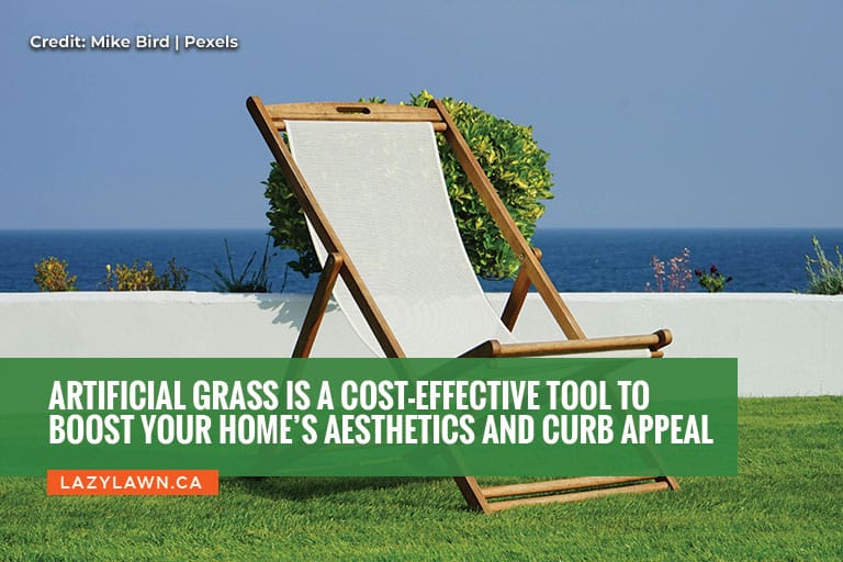 Artificial grass is a cost-effective tool to boost your home’s aesthetics and curb appeal