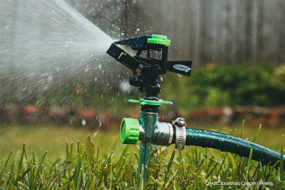 Artificial grass is great for cutting down water use and saving it for other tasks