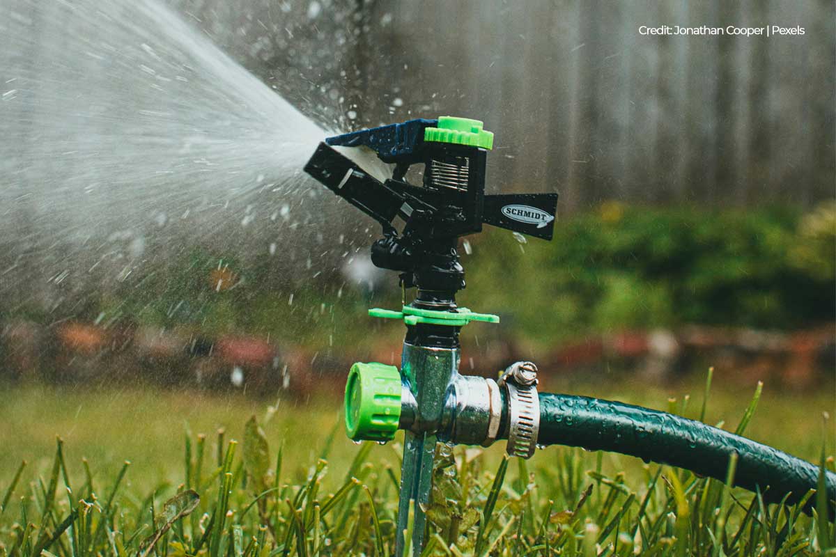 Synthetic turf reduces your regular water consumption by eliminating daily watering
