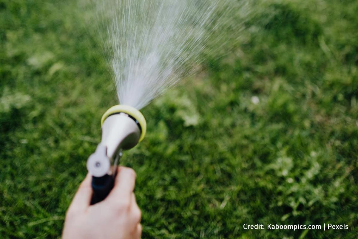 Artificial grass is great for eliminating the need to water your lawn