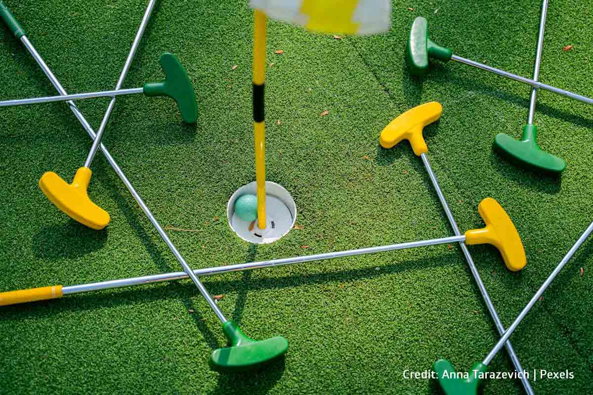 Synthetic grass is an excellent choice for building a safe and pleasant play area